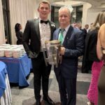 JP with the Liam MacCarthy Cup at the Tipperary New York Hurling Club event