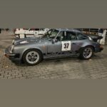Classic rally Porsche in the Basque Country