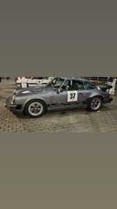Classic rally Porsche in the Basque Country