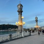 La Concha promenade, San Sebastián at dusk