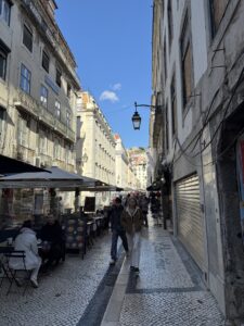 Café life in old Lisbon
