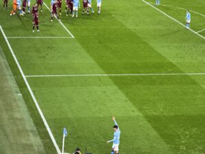 Manchester City vs West Ham at the Etihad Stadium