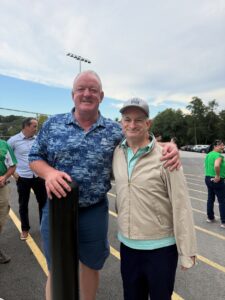 JP with Irish rugby and Kerry legend Mick Galwey