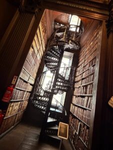 The Long Room of the Old Library at Trinity College Dublin