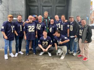 Notre Dame legends Mike Golic and Lee Becton lead EGT's Ireland trip