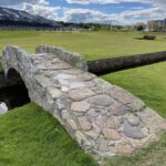The Swilcan Bridge on the Old Course at St Andrews