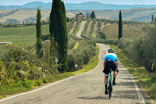 Cycling in Tuscany, Italy