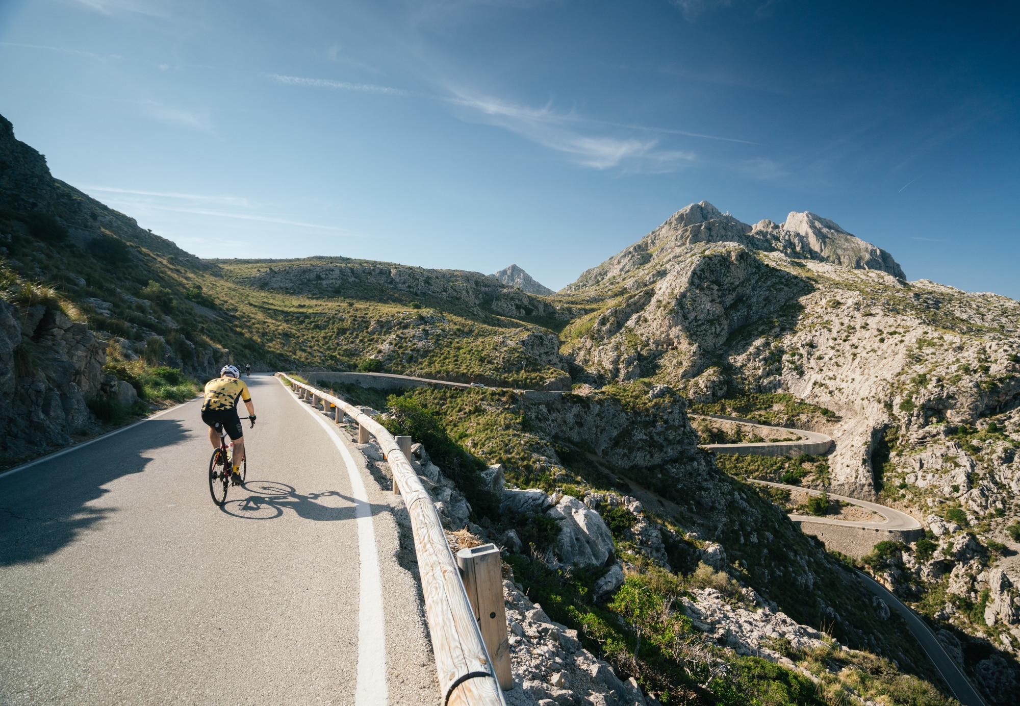 Cycling in Mallorca, Spain